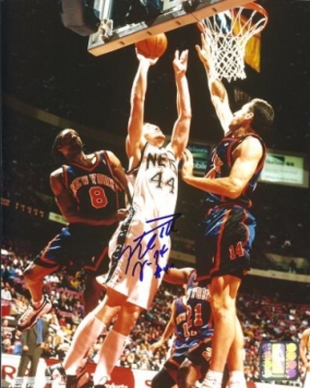 Keith Van Horn Autographed New Jersey Nets 8" x 10" Photograph (Unframed)