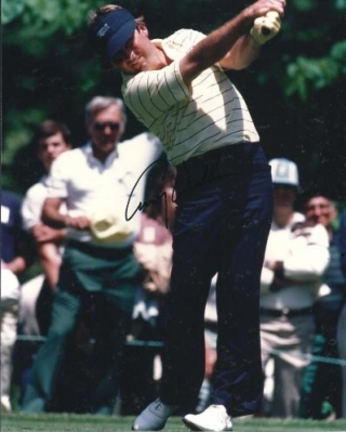 Lanny Wadkins Autographed Golf 8" x 10" Photograph (Unframed)