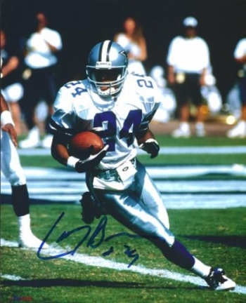 Larry Brown Autographed Dallas Cowboys 8" x 10" Photograph Super Bowl MVP (Unframed)