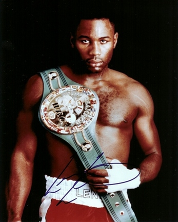Lennox Lewis Autographed Boxing 8" x 10" Photograph (Unframed)