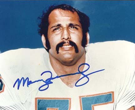 Manny Fernandez Autographed Miami Dolphins 8" x 10" Photograph (Unframed)