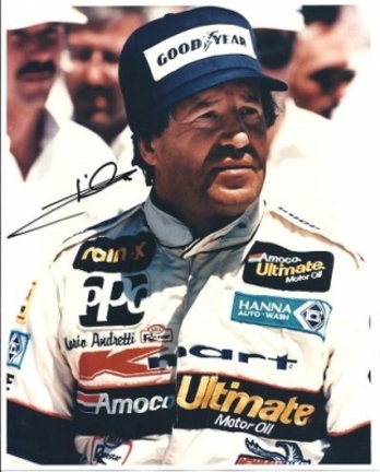 Mario Andretti Autographed Racing 8" x 10" Photograph (Unframed)