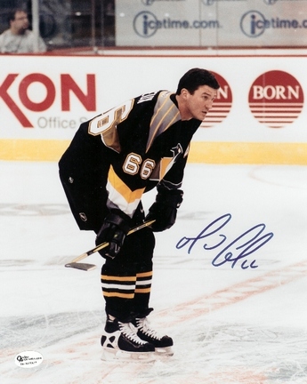 Mario Lemieux Autographed Pittsburgh Penguins 8" x 10" Photograph (Unframed)