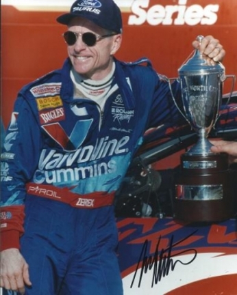 Mark Martin Autographed Racing 8" x 10" Photograph (Unframed)