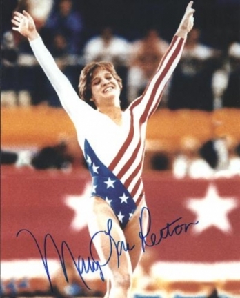 Mary Lou Retton Autographed Gymnastics 8" x 10" Photograph (Unframed)