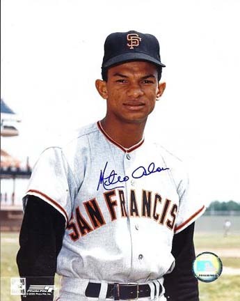 Matty Alou Autographed San Francisco Giants 8" x 10" Photograph (Unframed)