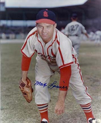 Max Lanier Autographed St. Louis Cardinals 8" x 10" Photograph (Unframed)