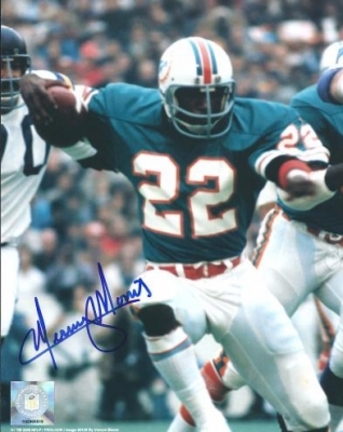 Mercury Morris Autographed Miami Dolphins 8" x 10" Photograph (Unframed)