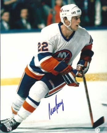 Mike Bossy Autographed New York Islanders 8" x 10" Photograph (Unframed)