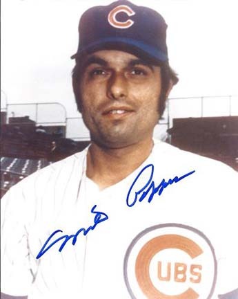 Milt Pappas Autographed Chicago Cubs 8" x 10" Photograph (Unframed)