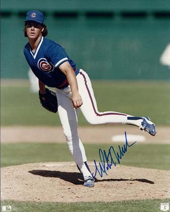 Mitch Williams Autographed Chicago Cubs 8" x 10" Photograph (Unframed)
