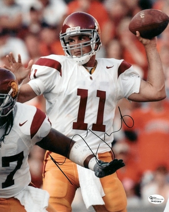 Matt Leinart Autographed USC Trojans 8" x 10" Photograph 2004 Heisman and 2 x National Champion (Unframed)