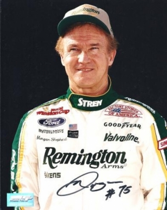 Morgan Shepherd Autographed Racing 8" x 10" Photograph (Unframed)