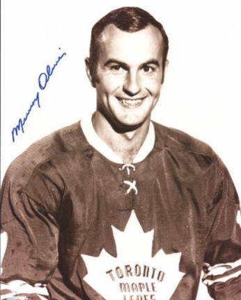 Murray Oliver Autographed Toronto Maple Leafs 8" x 10" Photograph (Unframed)