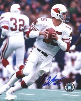 Neil Lomax Autographed St. Louis Cardinals 8" x 10" Photograph (Unframed)