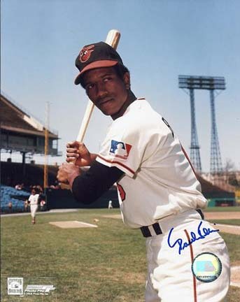 Paul Blair Autographed Baltimore Orioles 8" x 10" Photograph (Unframed)