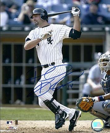 Paul Konerko Autographed Chicago White Sox 8" x 10" Photograph (Unframed)