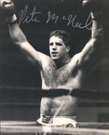 Peter McNeely Autographed Boxing 8" x 10" Photograph (Unframed)