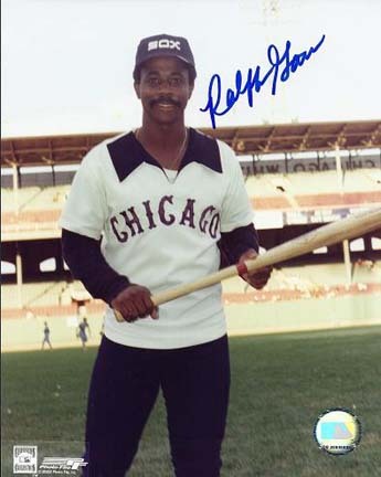 Ralph Garr Autographed Chicago White Sox 8" x 10" Photograph (Unframed)
