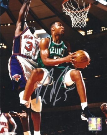Ray Mercer Autographed Boston Celtics 8" x 10" Photograph (Unframed)
