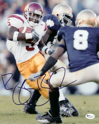 Reggie Bush Autographed USC Trojans 8" x 10" Photograph 2005 Heisman Winner (Unframed)