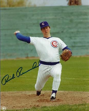 Rick Reuschel Autographed Chicago Cubs 8" x 10" Photograph (Unframed)