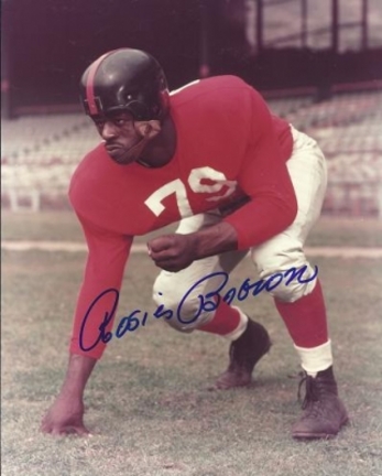 Rosie Brown Autographed New York Giants 8" x 10" Photograph (Unframed)