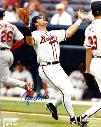 Ryan Klesko Autographed Atlanta Braves 8" x 10" Photograph (Unframed)
