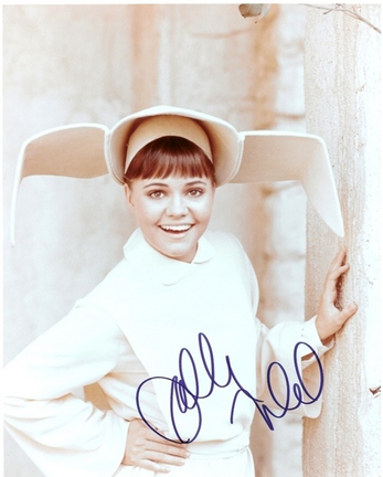 Sally Field Autographed "The Flying Nun" 8" x 10" Photograph (Unframed)
