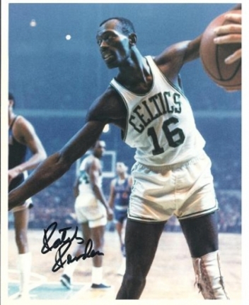 Satch Sanders Autographed Boston Celtics 8" x 10" Photograph 8x Champion (Unframed)