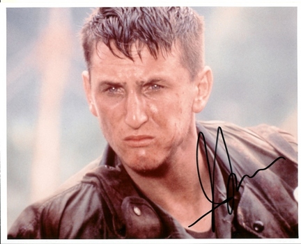 Sean Penn Autographed 8" x 10" Photograph (Unframed)