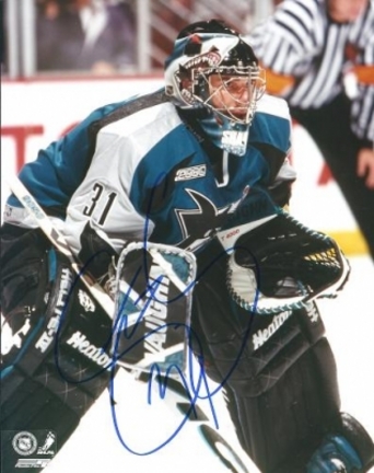 Steve Shields Autographed San Jose Sharks 8" x 10" Photograph (Unframed)