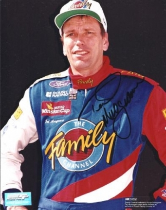 Ted Musgrave Autographed Racing 8" x 10" Photograph (Unframed)