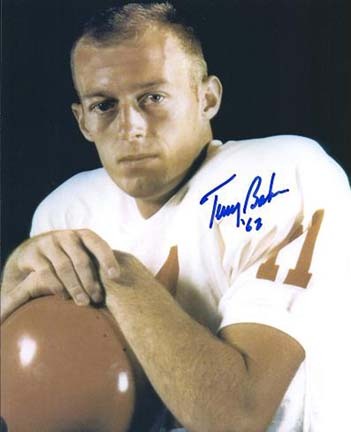 Terry Baker "Close-Up" Autographed Oregon State 8" x 10" Photograph 1962 Heisman Trophy Winner (Unfr