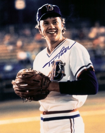 Tim Robbins Autographed "Bull Durham" 8" x 10" Photograph (Unframed)