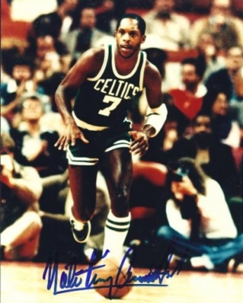 Nate "TINY" Archibald Autographed Boston Celtics 8" x 10" Photograph (Unframed)
