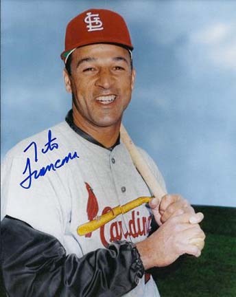 Tito Francona Autographed St. Louis Cardinals 8" x 10" Photograph (Unframed)