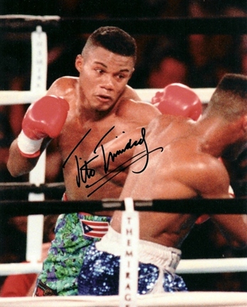 Tito Trinidad Autographed Boxing 8" x 10" Photograph (Unframed)