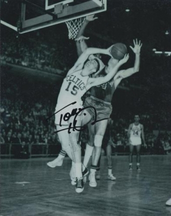Tom Heinsohn Autographed Boston Celtics 8" x 10" Photograph Hall of Famer (Unframed)
