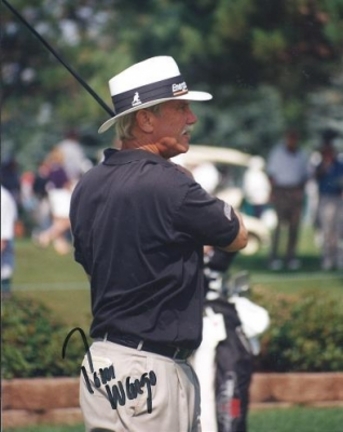 Tom Wargo Autographed Golf 8" x 10" Photograph (Unframed)