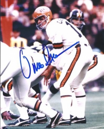 Virgil Carter Autographed Cincinnati Bengals 8" x 10" Photograph (Unframed)