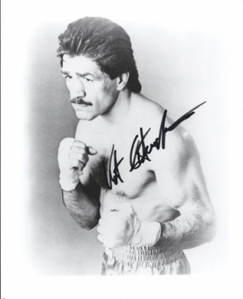Vito Antuefuermo Autographed Boxing 8" x 10" Photograph (Unframed)