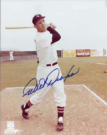 Walt Dropo Autographed Chicago White Sox 8" x 10" Photograph (Unframed)