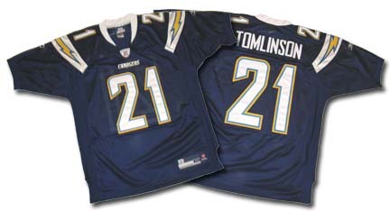 LaDainian Tomlinson San Diego Chargers Unautographed Authentic Reebok Football Jersey