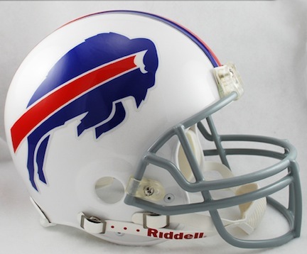 Buffalo Bills NFL Riddell Authentic Pro Line Full Size Football Helmet 