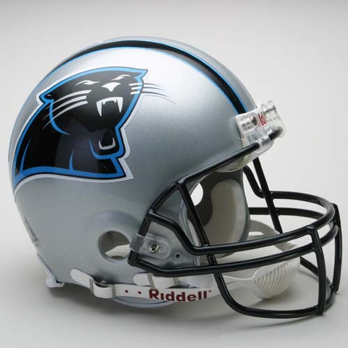 Carolina Panthers NFL Riddell 1995-2011 Throwback Full Size Authentic Pro Line Football Helmet 
