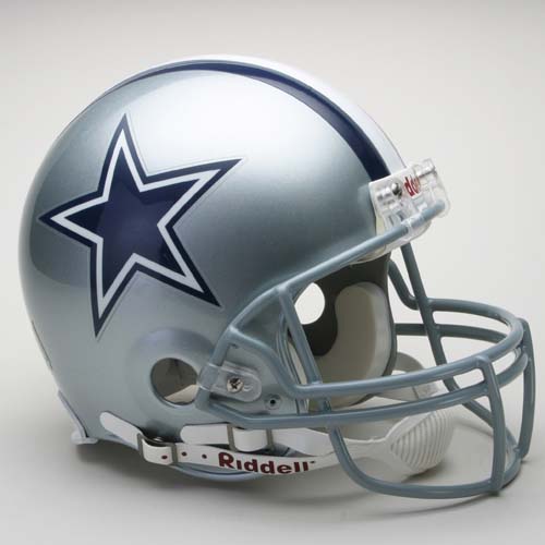 Dallas Cowboys NFL Riddell Authentic Pro Line Full Size Football Helmet 
