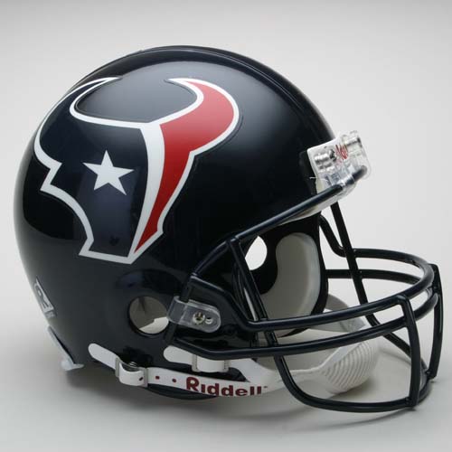 Houston Texans NFL Riddell Authentic Pro Line Full Size Football Helmet 