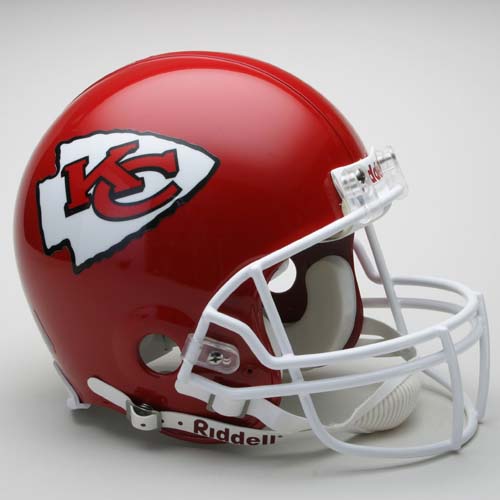 Kansas City Chiefs NFL Riddell Authentic Pro Line Full Size Football Helmet 