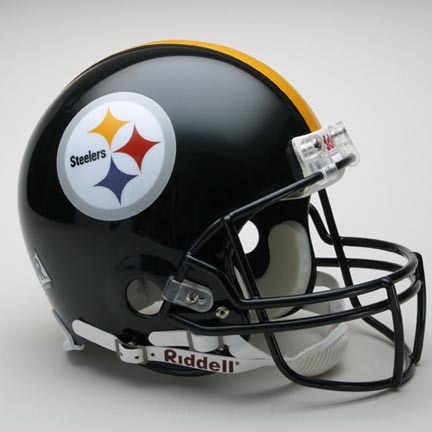 Pittsburgh Steelers NFL Riddell Authentic Pro Line Full Size Football Helmet 